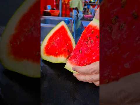 Watermelon Cutting 🍉 | Fruits | Summer | #yummy #snacks