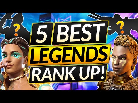 5 BEST LEGENDS to RANK UP Before Season 17 - Hitting Predator = EASY - Apex Legends Ranked Guide