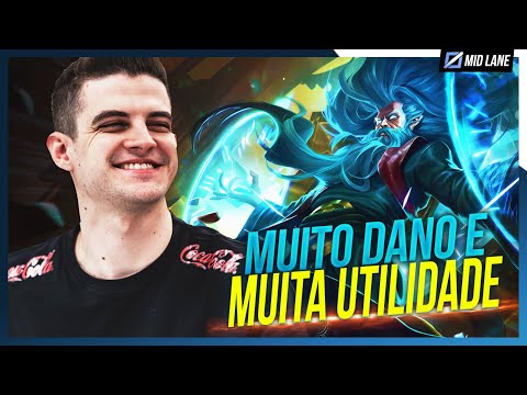 Quer muito DANO e UTILIDADE pro time? ZILEAN é a ESCOLHA! ⏰