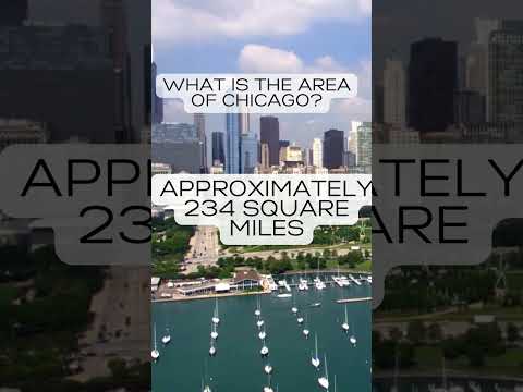 7. What is the area of Chicago?