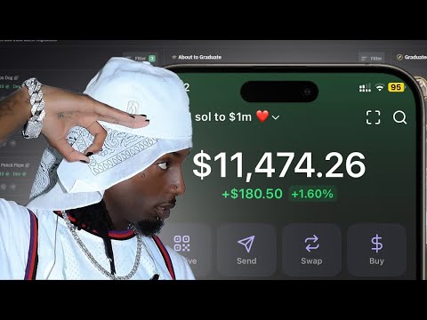 1 SOL TO $1,000,000 EP.9 (Memecoin Trading Challenge)