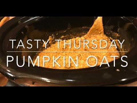 How to make overnight pumpkin oats - a Tasty Thursday video