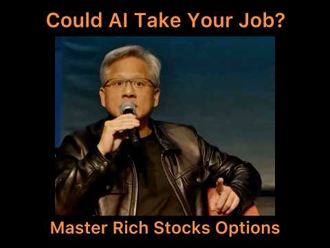 😱Could AI Take Your Jobs? #JensenHuang #Nvidia #MasterRichStocksOptions