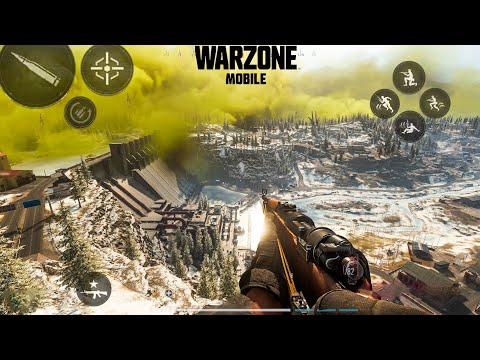 WARZONE MOBILE BUT ON 4K ANDROID GRAPHICS GAMEPLAY