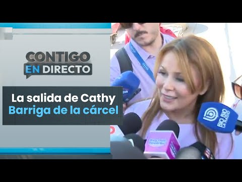 "HAY UN PERSECUTOR Y ES VODANOVIC": Así fue la caótica salida de Cathy Barriga - Contigo en Directo