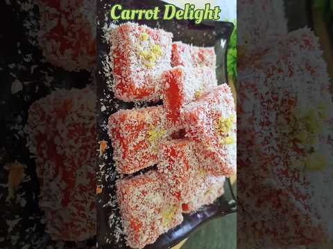 delicious carrot delight recipe.instant sweet recipe #deepikakirecipes #shorts #trending #cooking