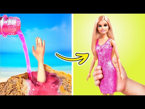 This Barbie Needs Help! Dirty Doll Beauty Transformation