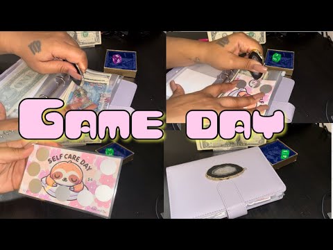 Game Day | Savings Challenges | Low Income Budgeter #save #cashstuffing #games #budget