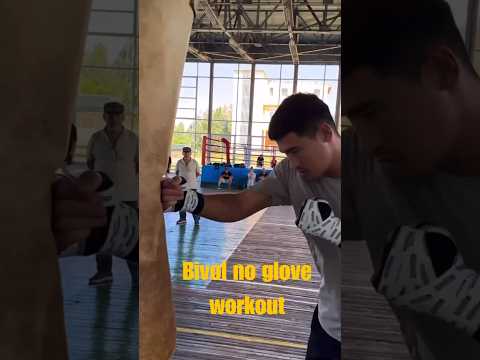 Dmitry Bivol old school training! #bivolbeterbiev #boxing #boxingtraining