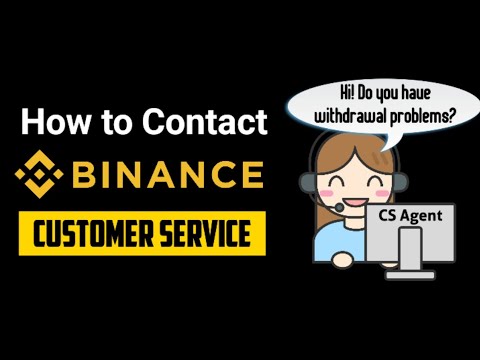 How to chat with a live agent on Binance | Customer support | Withdrawal problems