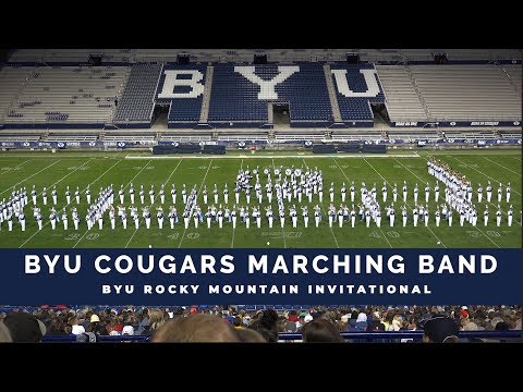 BYU Cougars Marching Band - BYU Rocky Mountain Invitational