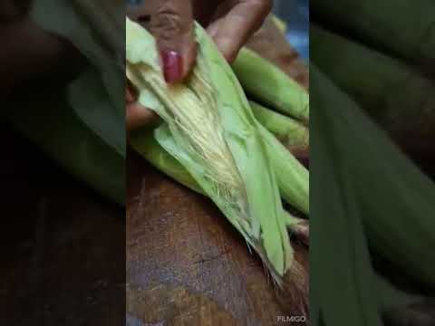 How to open young corn trick #viral #ytshorts #shortvideo