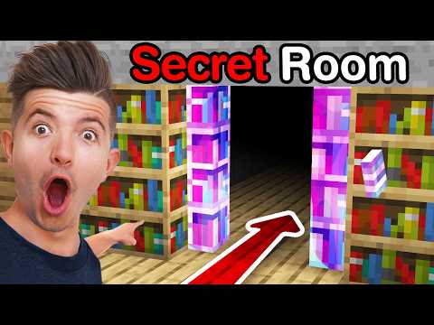 I Found Rarest Secret Rooms In Minecraft