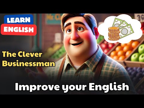 English Practice for Beginners (The Clever Businessman) | English Speaking Practice