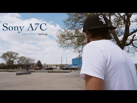 Sony A7C 120 FPS  Slow Motion | Cinematic Skateboarding