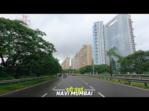 Navi Mumbai Skyline - 4K | Vashi | Turbhe