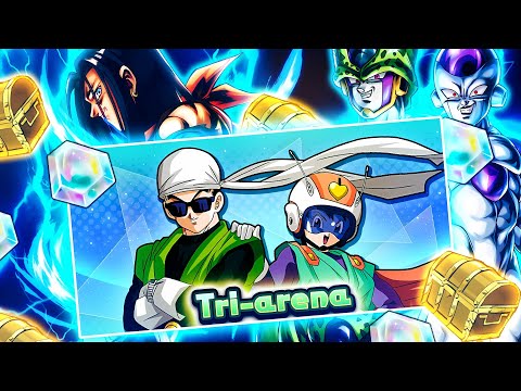 MY FIRST EXPERIENCE IN THE NEW TRI-ARENA PVP GAME MODE! (Dragon Ball Legends)