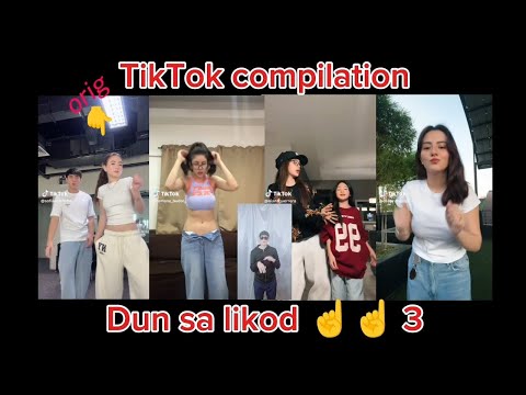 Dun sa likod at wag kang malikot dance trend 3 - TikTok compilation