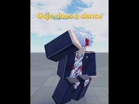 Gojo does a new dance #roblox #animation