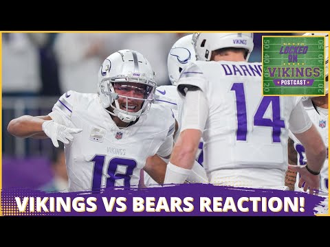 VIKINGS POSTCAST: Vikings Defense Suffocates Caleb Williams & Chicago Bears, 30-12