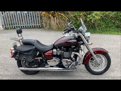 2015 TRIUMPH BONNEVILLE MK6 AMERICA 865 A3, 14289 MILES - WALKAROUND - COMPLETELY MOTORBIKES