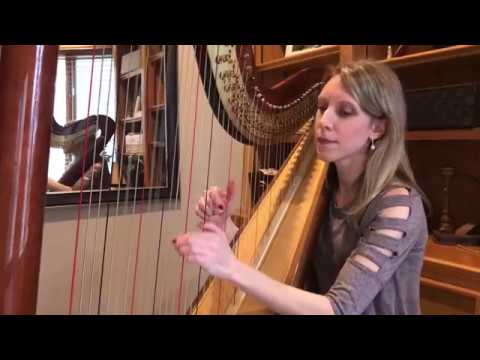 'Shallow' from A Star is Born | Lada Gaga, Bradley Cooper ~ harpist Tiffany Envid