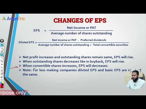 How EPS Changes with example || EPS Uses in Hindi || @StockEducation