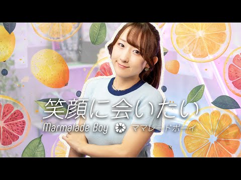 笑顔に会いたい / 濱田理恵 『ママレード・ボーイ』OP 歌ってみた！ (歌詞付き) / Mamalade Boy