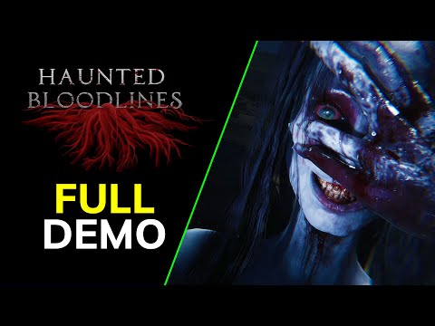 Haunted Bloodlines Gameplay Full Demo Walkthrough (P T  like game 2024)