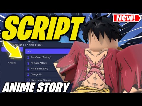 Roblox Anime Story Script PASTEBIN 2024 AUTO FARM + INF GEMS + ROBLOX HACK GUI ANIME STORY