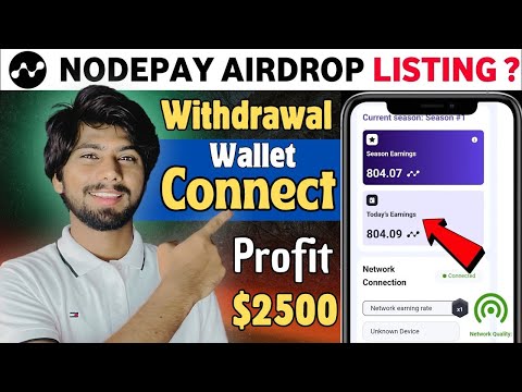 Nodepay Listing Date | nodepay airdrop withdrawal, nodepay NEWS Today