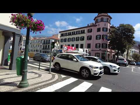 Funchal, Madeira Walking tour 4K Ultra HD