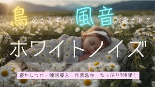 赤ちゃん寝かしつけ・ホワイトノイズ 🎧| 途中広告無し| 大人の睡眠導入やリラックス・勉強や作業集中に