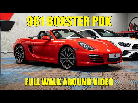 Porsche Boxster 981 2.7 PDK - Full Walk Around Video