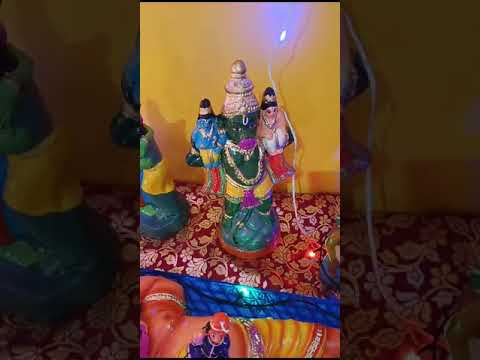 @DhinamumManamum Stivatsan Nithyasri aathu golu from Thiruchanur || Navaratri 2024