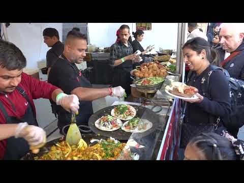 MR BOMBAY: Tawa Paneer Wraps & Curry Boxes | Indian Street Food | at Diwali Festival 2024 in London