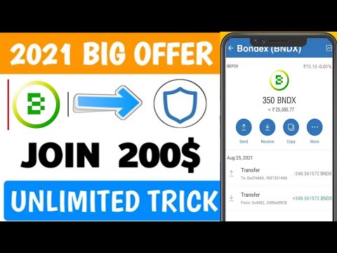 Bondex Airdrop Unlimited Refer Trick - earn money online free trick - How to earn money online free