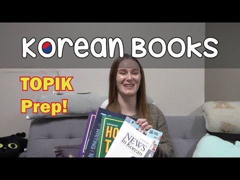 Korean Language Books! Study for TOPIK and Improve Your Korean Level! 한국어를 공부하자!