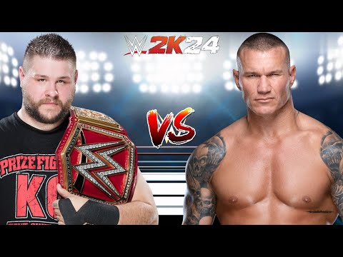 WWE 2K24 RANDY ORTON VS. KEVIN OWENS FOR THE WWE UNIVERSAL CHAMPIONSHIP BELT!