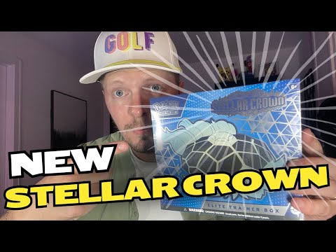 We Pulled It!!! Opening the BRAND NEW Stellar Crown Elite Trainer Box!