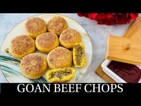 Goan Mince Potato Chops Recipe |Beef Potato Chops |Mutton Mince Chops | Goan Recipes- By Natasha