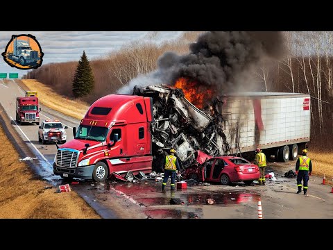 Shocking Dangerous Idiots Truck & Heavy Equipment Fails | Idiots Driving Heavy Machinery #38