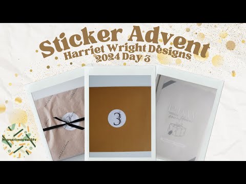 Advent open with me- Day 3 ft Harriet wright Designs 2024