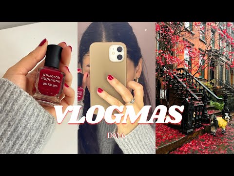 slow day at home (therapy, painting nails, journaling) ♡ *VLOGMAS DAY 6*