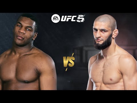 UFC 5 MIKE TYSON VS. KHAMZAT CHIMAEV FOR THE UFC HEAVYWEIGHT CHAMPIONSHIP BELT!