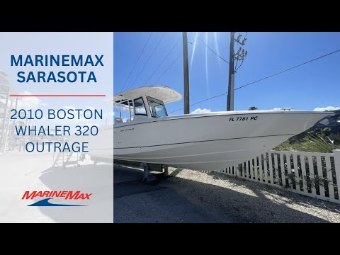 2010 Boston Whaler 320 Outrage | Available NOW at MarineMax Sarasota!