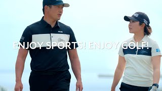 ENJOY SPORTS! ENJOY GOLF! 永野竜太郎＆比嘉真美子