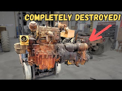 AUTOPSY of a Caterpillar Pony Motor. | What Went Wrong?