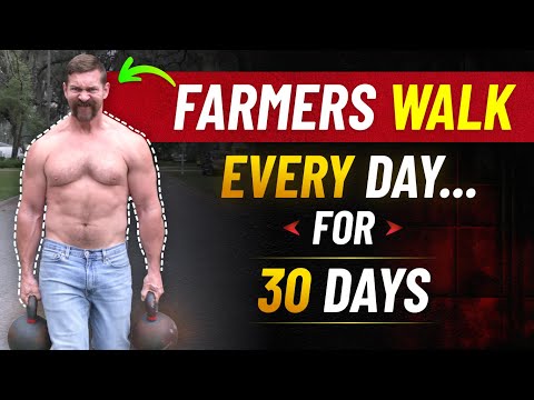 How Doing Farmers Walks Every Day For 30 Days Will Change Your Body | Coach MANdler