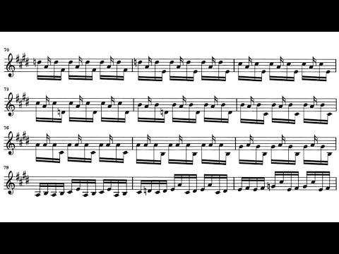 Johann Sebastian Bach - Violin Partita No. 3 in E Major, BWV 1006 (1720) [Score-Video]